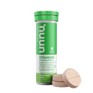 Nuun Vitamins: Tangerine Lime Daily Hydration Supplement (3 Tubes of 12 Tabs)3 - Image 2