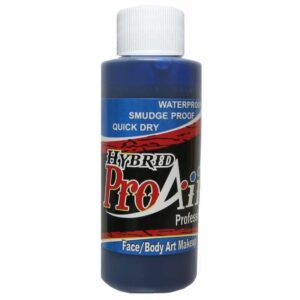 ProAiir Face and Body Painting Makeup - 2oz (60ml) Cobalt Blue - Image 1