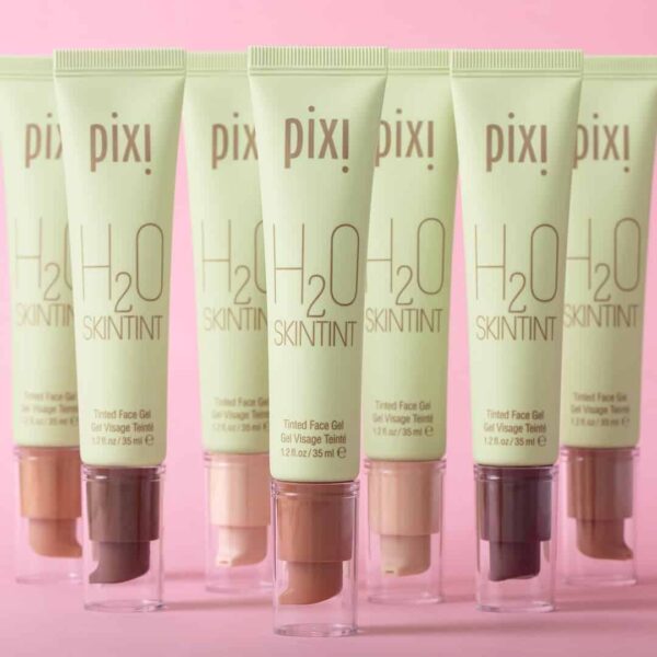 Pixi Beauty H2O SkinTint Tinted Face Gel, 1.2 fl oz / 35 ml, Cream - Image 3