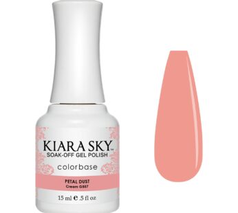 KIARA SKY Soak Off Gel Nail Polish 0.5 fl oz, PETAL DUST (G557)
