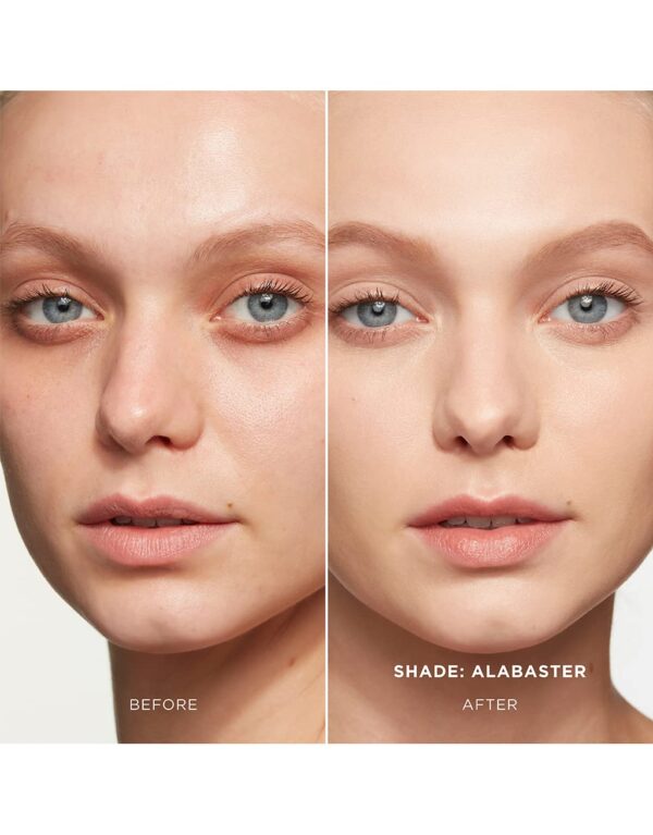 Hourglass Vanish Seamless Finish Foundation Stick. Satin Finish Buildable Full Coverage Foundation Makeup Stick for an Airbrushed Look. (ALABASTER) - Image 2