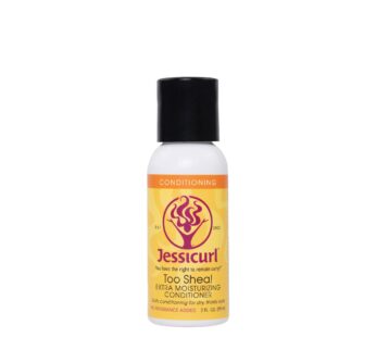 Jessicurl, Too Shea! Extra Moisturizing Conditioner for Curly Hair, No Fragrance Added, 2 Fl oz. Leave in Conditioner for Dry Hair, Anti Frizz Hair Pr