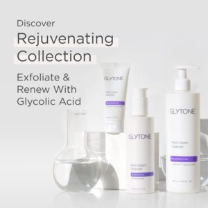 Glytone Mild Cream Cleanser with 3.4 Free Acid Value Glycolic Acid, Glycerin, Creamy for Dry Skin, Citrus Oil, Exfoliate and Moisturize, 6.7 oz - Image 6