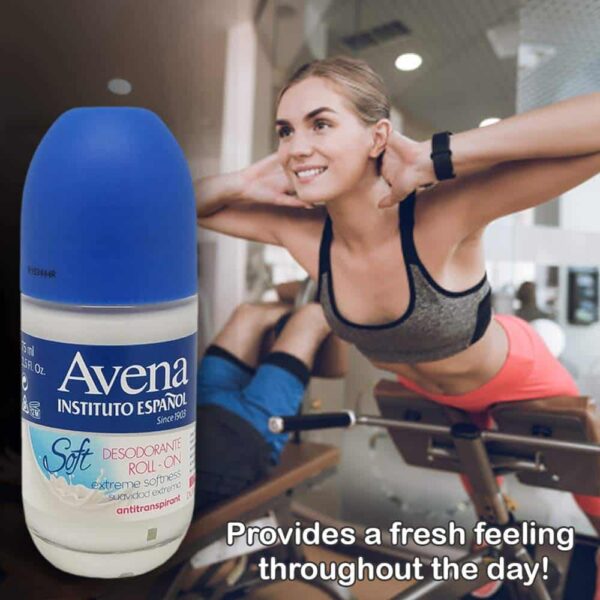MILK ROLL ON DEODORANT SOFT SKIN PROTECTS HYDRATE NOT IRRITANT INSTITUTO ESPANOL by Instituto Espanol - Image 5