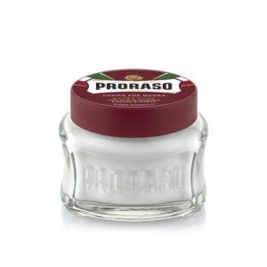 Proraso Pre-Shave Conditioning Cream for Men, Moisturizing and Nourishing for Coarse Beards with Sandalwood Oil, 3.6 oz - Image 2