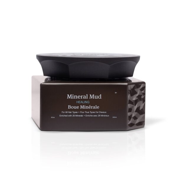 Saphira Mineral Mud Hair Mask, Deep Healing Hair Treatment for Dry, Damaged, Bleached, Color-Treated Hair and Scalp, Sulfate-Free, Paraben-Free, Repai