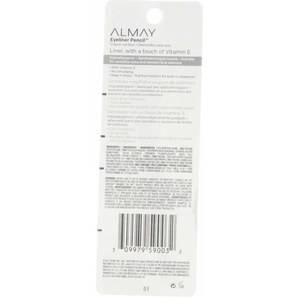 Almay intense i-color Eyeliner, Black Pearl, 0.01 ounces (Pack of 2) - Image 2