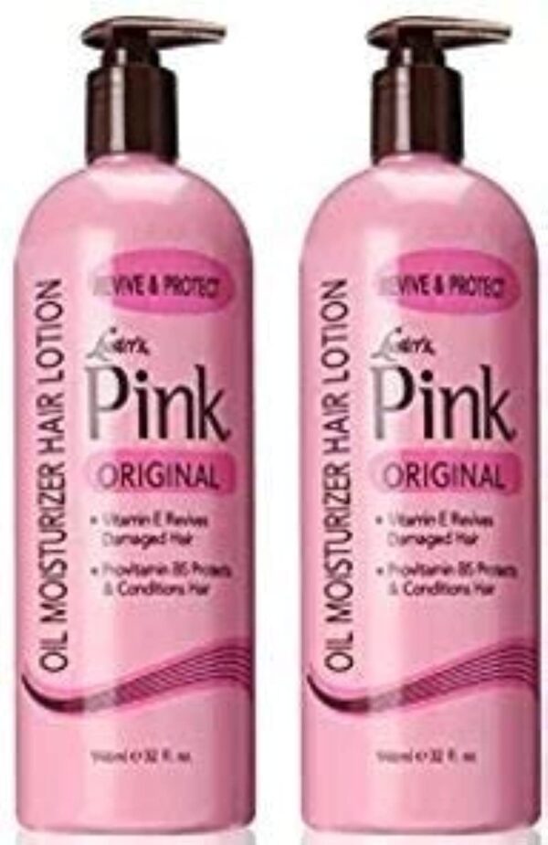 Luster's Pink Oil Moisturizer Hair Lotion, 32 Ounce (Packaging may vary) (2 Pack) - Image 2