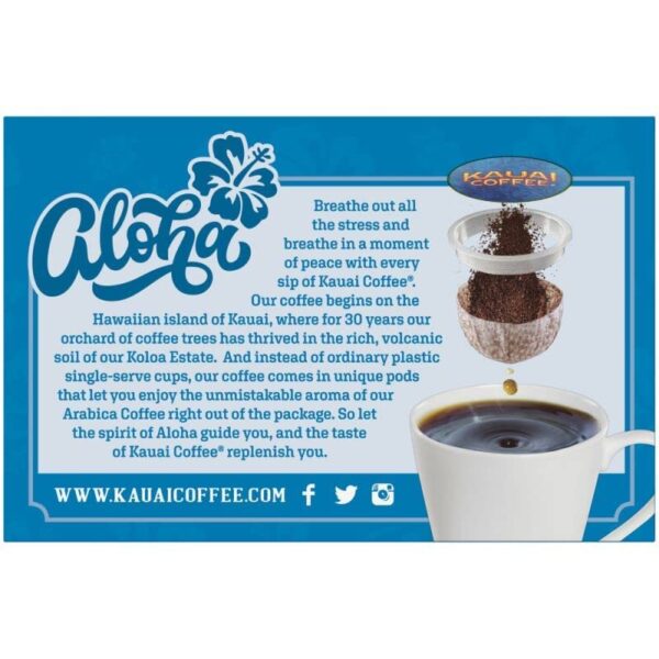 Kauai Single Serve, Keurig-Compatible Coffee, Coconut Caramel Crunch Flavor ? Arabica Coffee from Hawaii?s Largest Coffee Grower, Keurig-Compatible Cu - Image 5