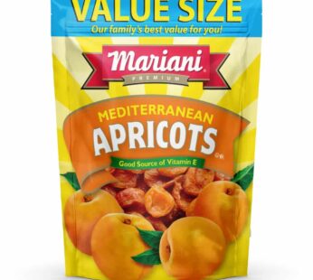 Mariani | Mediterranean Dried Apricots | Healthy Snacks for Kids & Adults | Dried Fruit | Vegan Snacks | Gluten Free Snacks | No Sugar Added, Fat Free