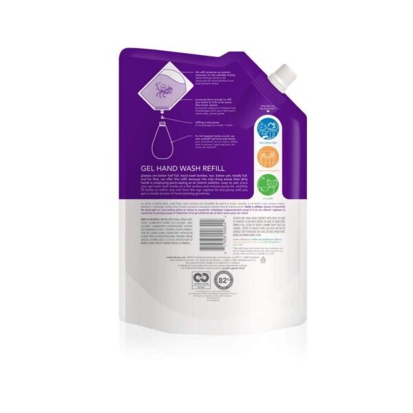 Method Gel Hand Soap Refill, French Lavender, Biodegradable Formula,, 34 Fl Oz (Pack of 1) - Image 2