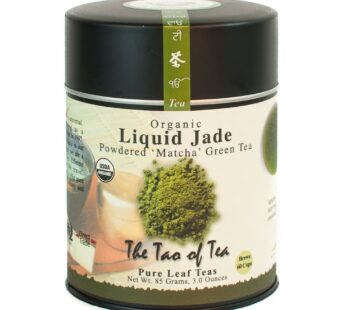 The Tao of Tea Liquid Jade Powdered Matcha Green Tea, Loose Leaf, 3 Oz