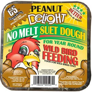 C&S Peanut Delight No-Melt Suet Dough, 11.75 Ounce - Image 1