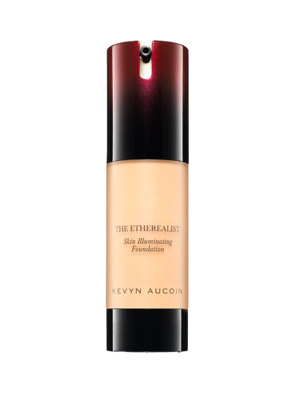 Kevyn Aucoin The Etherealist Skin Illuminating Foundation, EF 03 (Light) shade: Comfortable, shine-free, smooth, moisturize. Medium to full coverage.