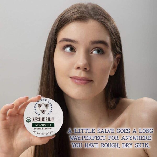 Savannah Bee Company Original Beeswax Salve - Deep Moisturizer Hand Salve - Image 4