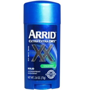 ARRID XX Anti-Perspirant Deodorant Solid Unscented 2.6 oz (Pack of 12) - Image 1