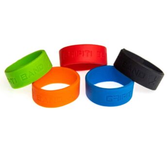 Grifiti Elastic Band Joes 2 Inches Small Silicone Rubber Bands Rings Gasket Bottle Food Cooking Durable Office Boxes Wraps 5 Pack Assorted Colorful Hi