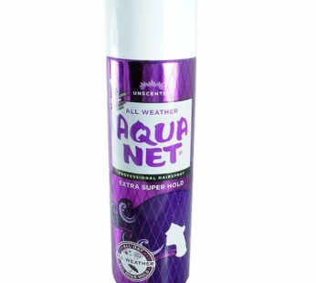 Aqua Net Extra Super Hold Professional Hair Spray Unscented 11 ounces, Pack of 6