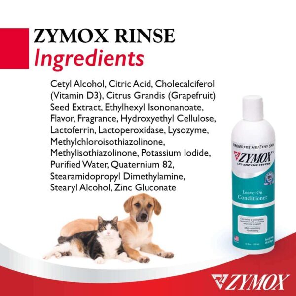 PET KING BRANDS Zymox Leave On Conditioner for Pets, 12 fl oz - Image 4