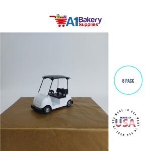 Golf Kit with Golfer, Golf Cart and two Trees Caketopper A1 bakery supplies - Image 6