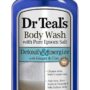 Dr. Teal's Pure Epsom Salt Body Wash, Detox, 24 Fluid Ounce