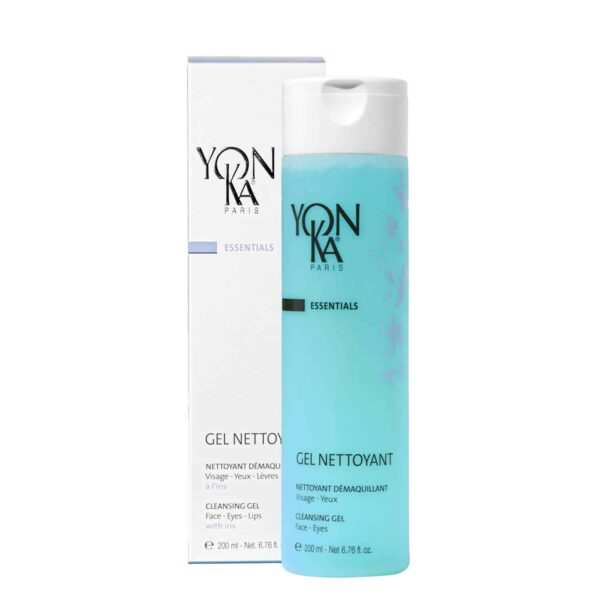 Yonka Gel Face Cleanser, Gentle Foaming Face Wash and Makeup Remover, Natural Plant-Based Formula to Cleanse Pores and Balance Skins pH, Acne Prone an - Image 2