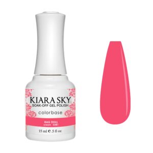 Kiara Sky Professional Nails LED UV Soak Off Gel Polish - Rag Doll G481 - Image 1