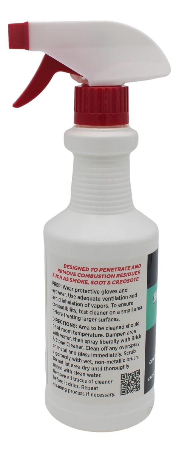 Rutland Products Brick & Stone Cleaner, Fireplace Cleaning Solution, 16 Fl Oz - Image 2