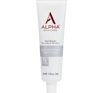 Alpha Skin Care Enhanced Wrinkle Repair Cream Anti-Aging Formula 0.15% Retinol Vitamin A, C & E Reduces the Appearance of Lines & Wrinkles |For All Sk