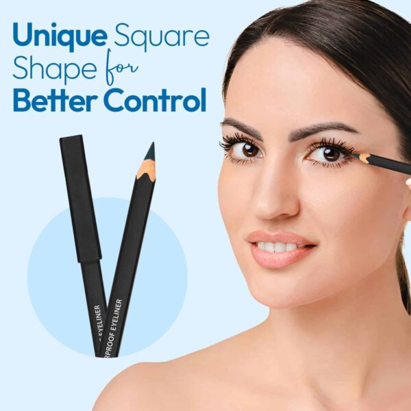 Sorme Treatment Cosmetics Smearproof Eyeliner 0.16oz | Long Lasting Black Brown Waterproof Eyeliner Pencil | Smudge-Proof Waterline Eyeliner | Cruelty - Image 6
