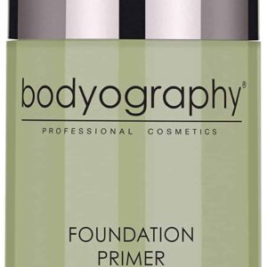 BODYOGRAPHY - Foundation Primer (Green): Flawless Anti-Aging Salon Makeup Primer w/Vitamin E, A, Jojoba, Grapeseed Oil | Control Shine | Gluten-Free, - Image 1