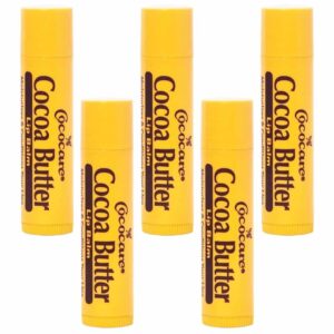 Cococare Cocoa Butter Lip Balm - The Little Yellow Stick Enriched with Natural Cocoa Butter - Conditions & Protects Lips with Hydrating Formula - 0.15 - Image 1