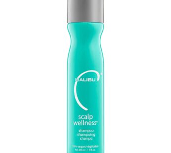 Malibu C Scalp Wellness Hair Shampoo – Sulfate-Free & Moisturizing Shampoo for Dry Scalp – Nourishing Scalp Care with Essential Oils and Surfactant Te