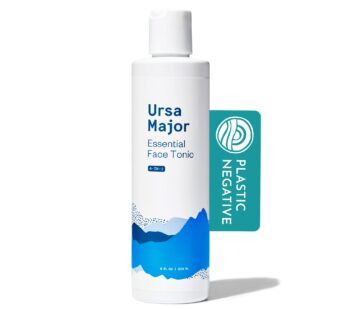 Ursa Major Essential Face Tonic | 4-in-1 Natural Toner to Cleanse, Exfoliate, Soothe and Hydrate | 8 Ounces