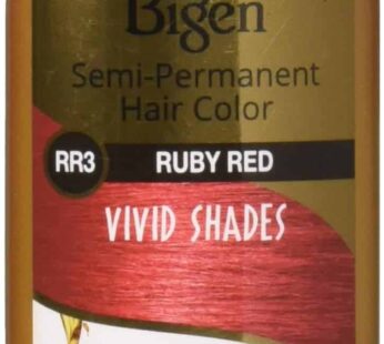 Bigen Semi Permanent Hair Color, Ruby Red, 3 Fl Oz (BSPRR3)