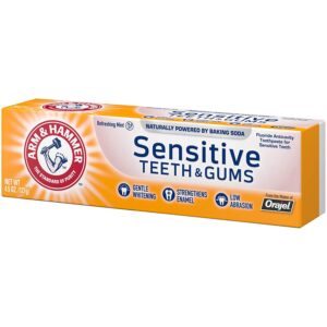 ARM & HAMMER Sensitive Teeth & Gums Toothpaste 4.5 oz (Pack of 5) - Image 8