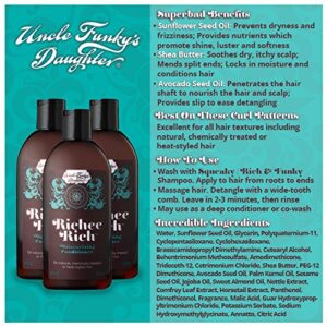 Uncle Funky's Daughter Richee Rich Moisturizing Conditioner, 8 oz - Image 4