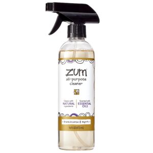 Zum by Indigo Wild All-Purpose Cleaner - Natural Multipurpose Cleaner Made with Essential Oils, Baking Soda & More - Frankincense & Myrrh, 16 fl oz - Image 1