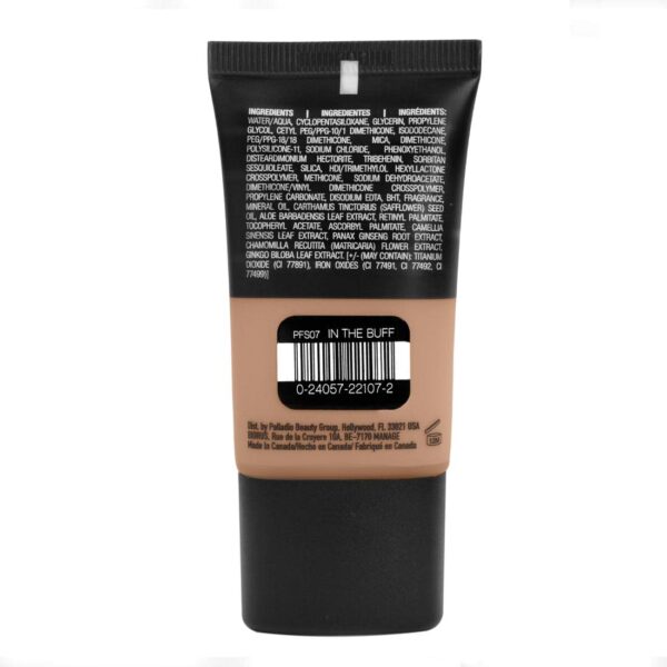 Palladio Powder Finish Liquid Foundation, Natural Matte Appearance, Reduces Fine Lines, Covers Large Pores, Hides Imperfections, All Day Wear, Sheer t - Image 4