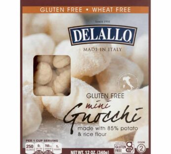 DeLallo Gluten Free Potato & Rice Mini Gnocchi, 12oz Box