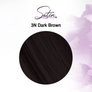 Satin Hair Color - ultra vivid fashion colors - 3N - Dark Brown - Image 2