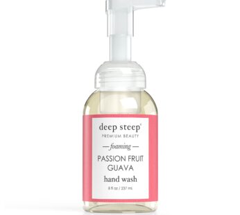 Deep Steep Foaming Hand Wash, Passion Fruit Guava, 8 Ounce