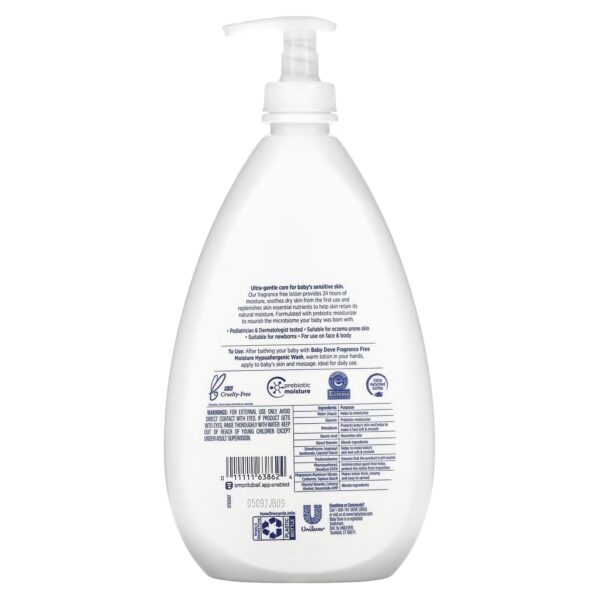 Baby Dove Lotion, Sensitive Moisture 20 oz?(Pack of 2) - Image 2