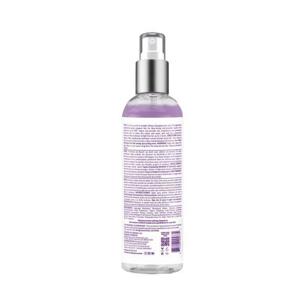 Design Essentials Agave & Lavender Moisturizing Blow-Dry & Styling Primer, 8 Ounce - Image 2