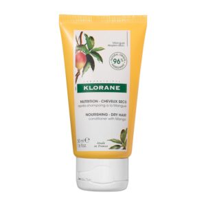 Klorane Nourishing Conditioner with Mango Butter, Moisturize and Hydrate Dry Hair, Paraben, Silicone, Sulfate Free, 1.6 oz. - Image 1