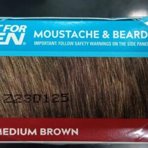 JUST FOR MEN Color Gel Mustache & Beard M-35 Medium Brown 1 ea (Pack of 2) - Image 7