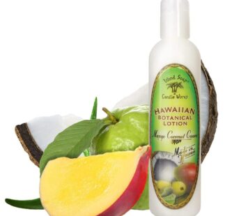 Island Soap and Candle Works Mango Coconut Guava Scented Body Lotion for Men and Women – Paraben Free Body Moisturizer – Hydrating Hawaiian Skincare –