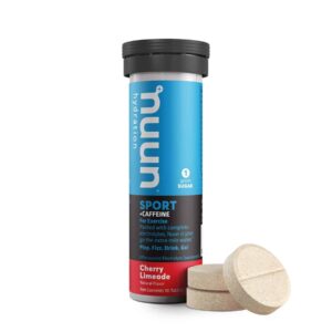 Nuun Energy: Cherry Limeade Electrolyte + Caffeine Tabs (3 Tubes of 10 Tabs)3 - Image 2