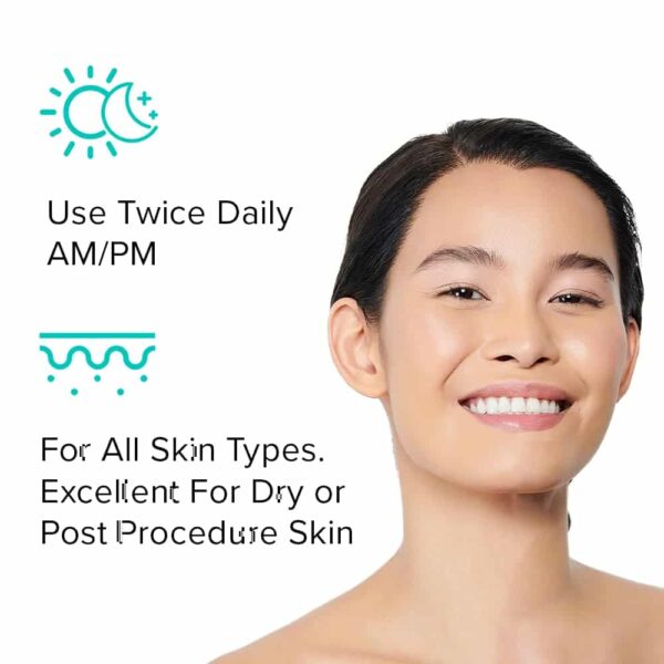 ClarityRx Daily Dose of Water Hyaluronic Acid Hydrating Face Serum, Natural Plant-Based Daily Moisturizing Treatment for Dry, Dull Skin (1 fl oz) - Image 4