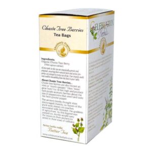 Celebration Herbals Organic Chaste Tree Berries Tea, 24 Bags - Image 2